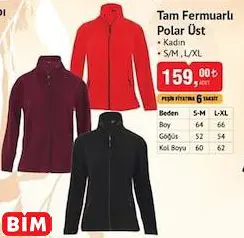 TAM FERMUARLI POLAR ÜST KADIN TAM FERMUARLI POLAR ÜST KADIN